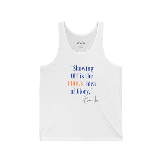 Bruce Lee Quote Tank Top